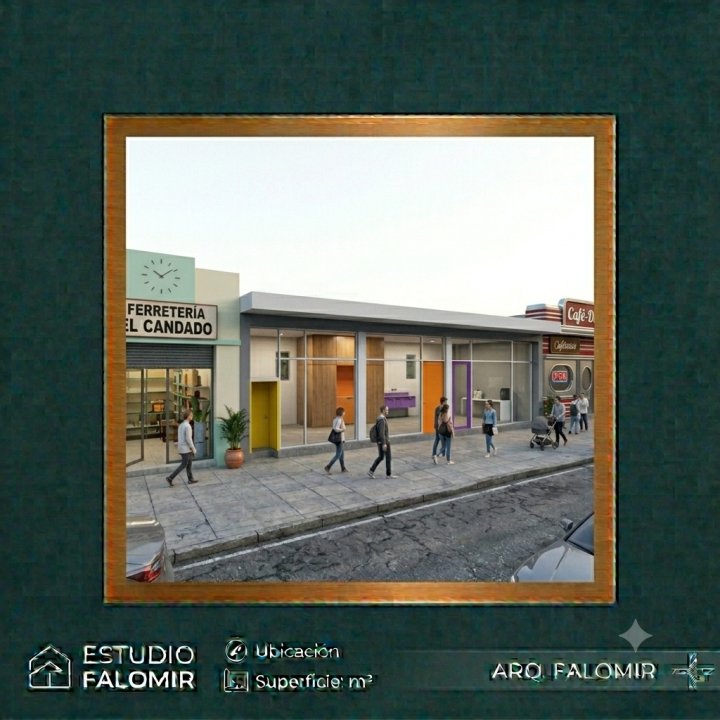 LOCALES COMERCIALES EN PLANTA BAJA c/ PROYECCION EN PLANTA ALTA